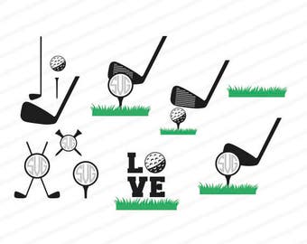 Golf svg, Golf club svg, golf dxf, golf cutting file, cuttable file, vinyl svg, golf eps, golf ai