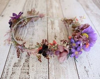 Wreath - Purple