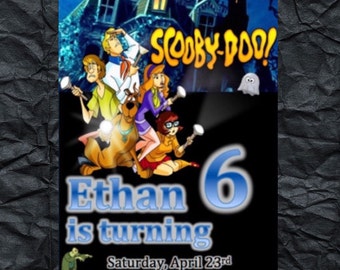 Scooby Doo Invitation
