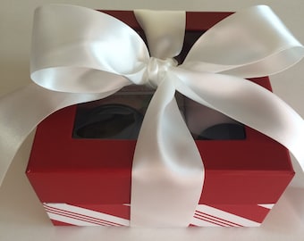Gift Box for Women - Birthday Gift Box Set - Handmade Soap - All Natural Soap - Candy Apple - All Occasion Gift Set - Artisan Soap - Natural