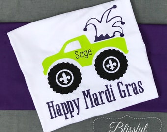 girls mardi gras shirt