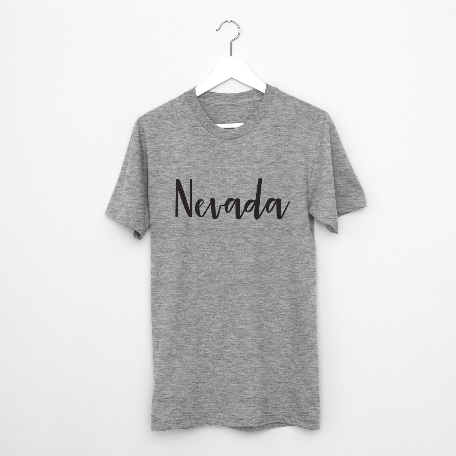 Nevada T Shirt Unisex Carson City Nevada Las Vegas Nevada