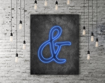 Neon Wall Art neon sign art | etsy Neon Wall Art neon sign art | etsy
