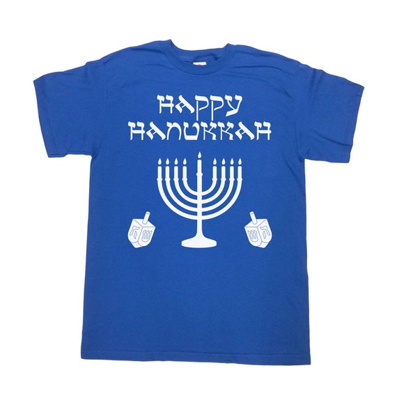 Happy Hanukkah Shirt Chanukah T Shirt Holiday Outfit Jewish
