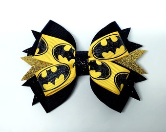 Batman Hair Bow