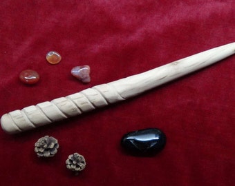 Pagan wand Witch tools magic wand witchcraft shaman magic tools Wood Wand wizard wand wiccan wicca wand shamanic tools ritual
