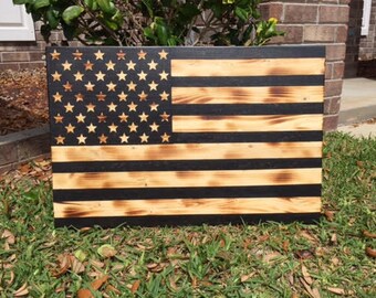 Wooden American Flag Vintage Rustic United States US Wooden American Flag Vintage Rustic United States US