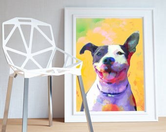 Custom dog portrait, Custom pet portrait, Dog portrait custom, Watercolor dog portrait, Portrait from photo, Custom dog painting by Mela Fay