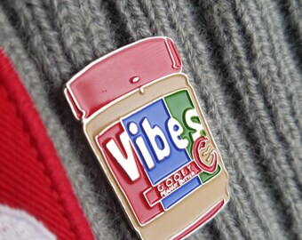 Glass Animals band Gooey Peanut Butter Vibes hat pin