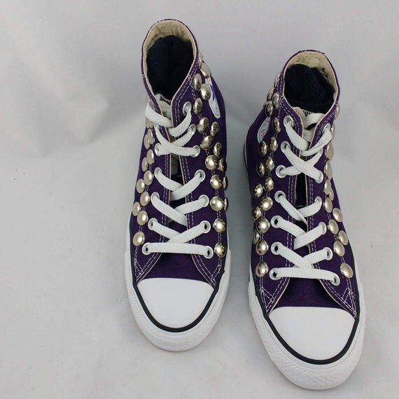 Converse Purple High Tops filmuthyrning.nu