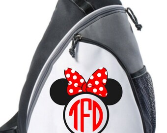 Minnie or Mickey Personalized bag, Minnie Backpack, Disney Trip Kids backpack, Family Vacation Minnie Bag