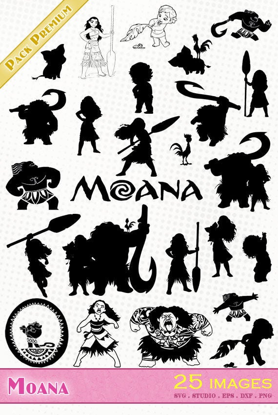 Free Free 320 Silhouette Baby Moana Svg Free SVG PNG EPS DXF File