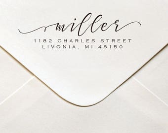 Custom Stamp, Custom Stamps, Custom Address Stamp, Custom Return Address Stamp, Custom Stamp Self Inking # 3
