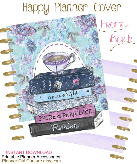 printable planner covers happy planner cover watercolor