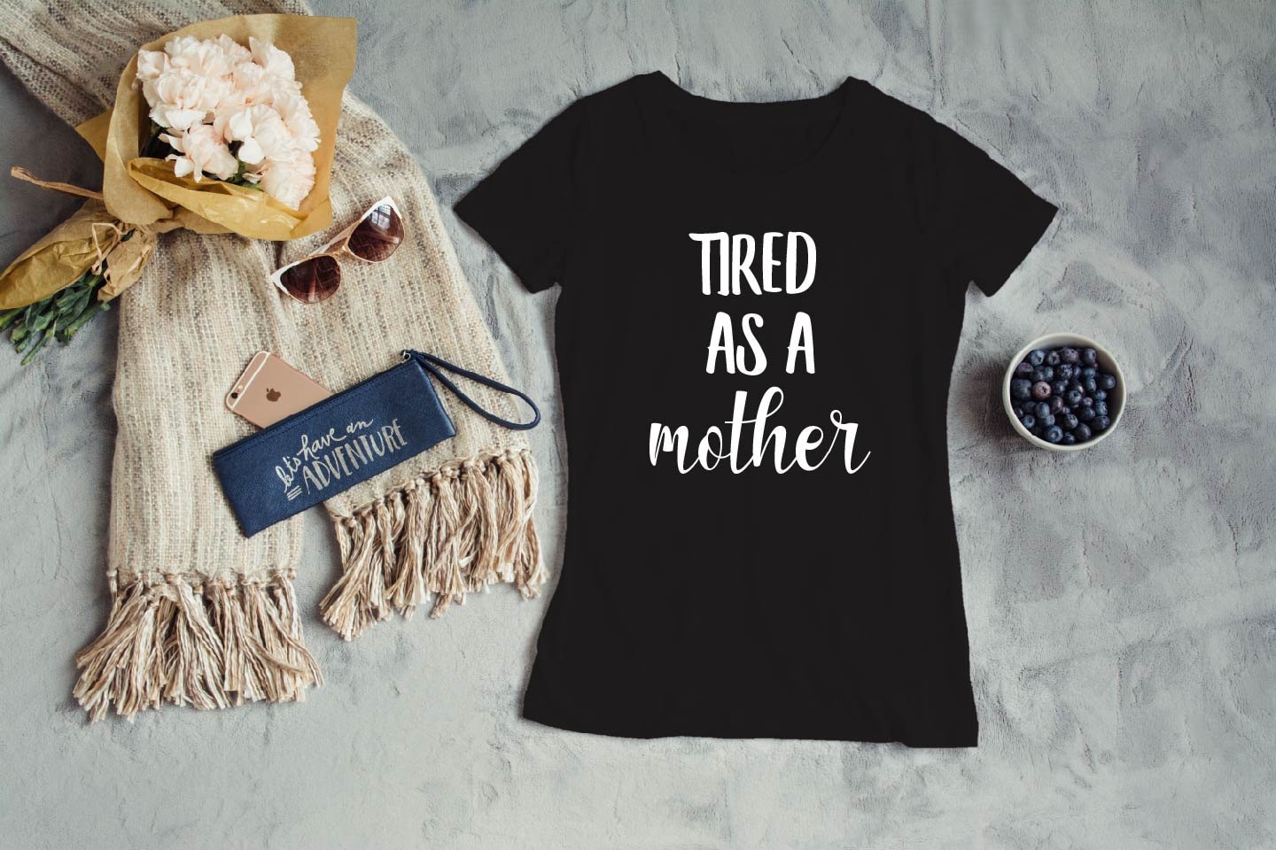 Tired as a Mother Shirt - Women's T Shirt - Funny Women's T Shirt - Graphic T Shirt - Statment T Shirt - Women's Shirt - Top - Mom T Shirt