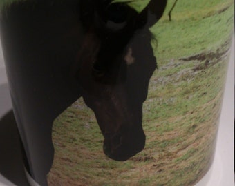 Coffee mug. Black beauty.