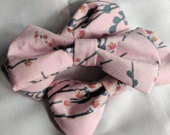 Cotton Cherry Blossom Hair Bow