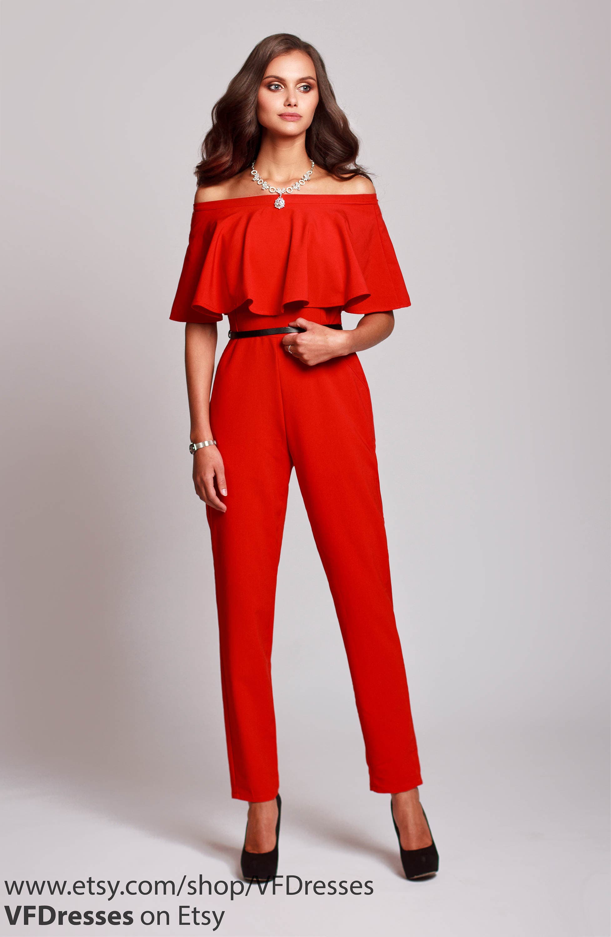 red rompers and jumpsuits for women