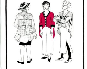 Park Bench Pattern Company Audubon Park No. 14 Swing Coat Quilt Block Wearable Art Uncut Sewing Pattern