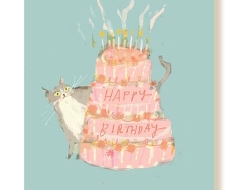 Cards for the moderately crazy cat lover. by jamieshelman on Etsy