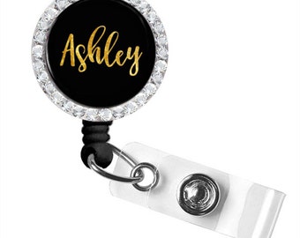 Badge Reel, Badge Holder, Nurse Retractable Badge Reel, Personalized Badge Reel, ID Badge Reel (713)