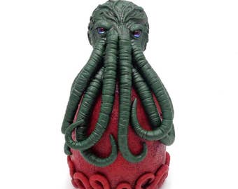 Cthulhu Figure, Cthulhu Lovecraft, Cthulhu Sculpture, Call Of Cthulhu, Cthulhu Statue, Polymer Clay Cthulhu, Cthulhu Octopus, Cthulhu Lovers