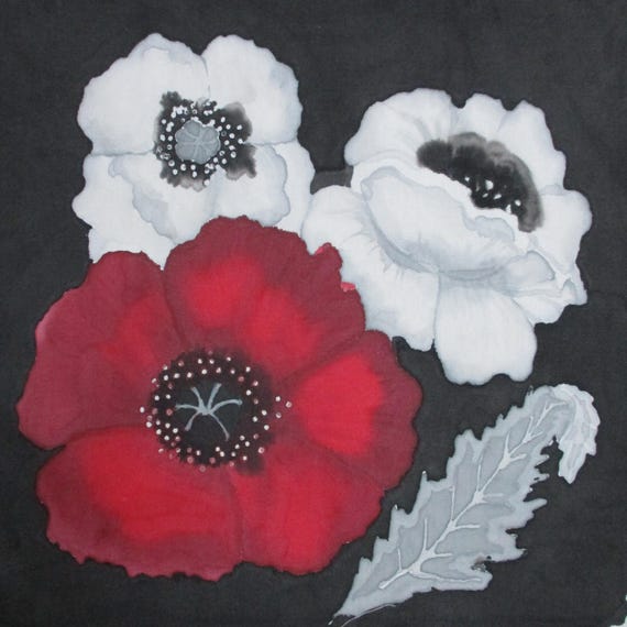 remembrance poppy quilt