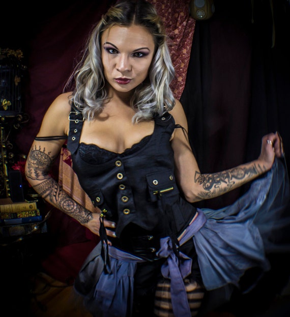 Deconstructed Burlesque ... Tattered Grey Bustle Tutu Deconstructed Burlesque ... Tattered Grey Bustle Tutu