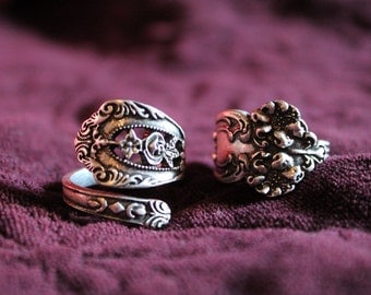 Filigree Spoon Ring