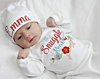 Personalized Baby Girl Clothes Newborn Girl Take by sassylocks