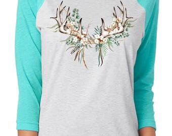 reindeer antler shirt