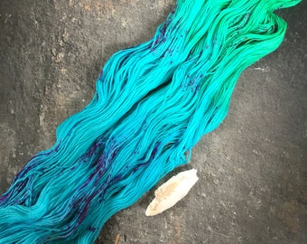 Hand dyed yarn, fingering weight yarn, 100% Australian wool yarn, handdyed sock yarn, 4 ply yarn