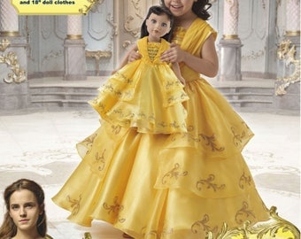 Yellow belle hoop dress Yellow belle hoop dress