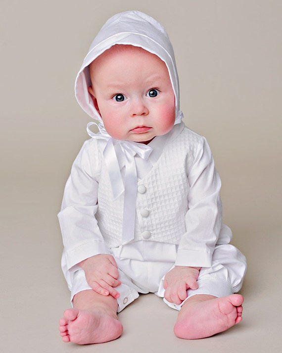 Austin Boy Christening Outfit Baptism Outfit LDS Blessing