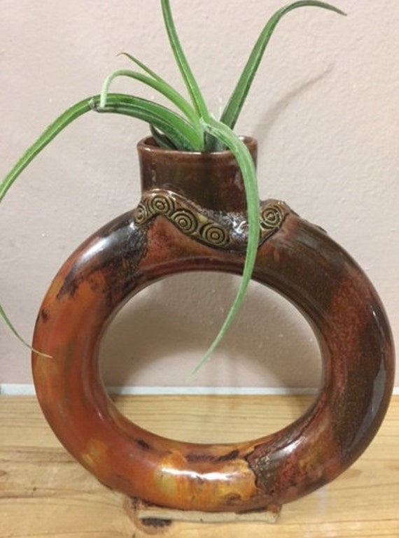 Cool Donut Shaped Ceramic Vase