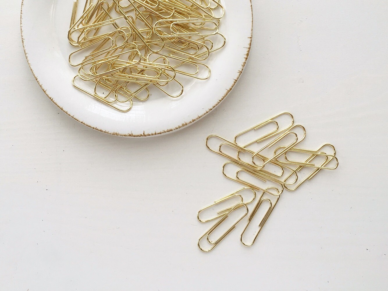 1 inch Gold Paper Clips