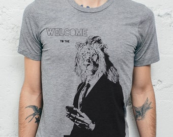 Guns N Roses Shirt // Lion Shirt - Mens Graphic Tee - Funny Mens TShirt // Hipster Clothing - Hipster Shirt - Street Wear - Tumbler Shirt