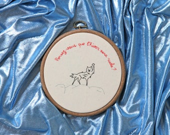 You're fantastic, Mr Fox - embroidery