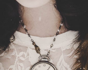 Vintage Westclox Scotty Pocket Watch Necklace