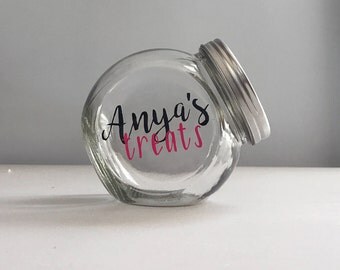 Dog Treat Jar, Treat Jar, Dog Mom, Dog Treat Container, Personalized Jar, Personalized Gifts, Dog Gifts, Custom Pet, Dog Treats, Home Decor