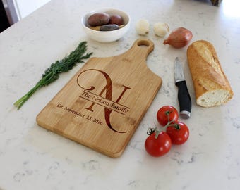 Custom Cheese Board, Custom Paddle Board, Personalized Cheese Board, Engraved Cheese Board, Custom cutting board --CB-PAD-NELSON