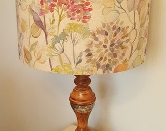 Voyage Hedgerow Linen Drum Lampshade - handmade lamp shades in 3 sizes!