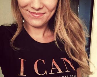 T-Shirt 'I CAN because of Mary Kay #MyMKLife'