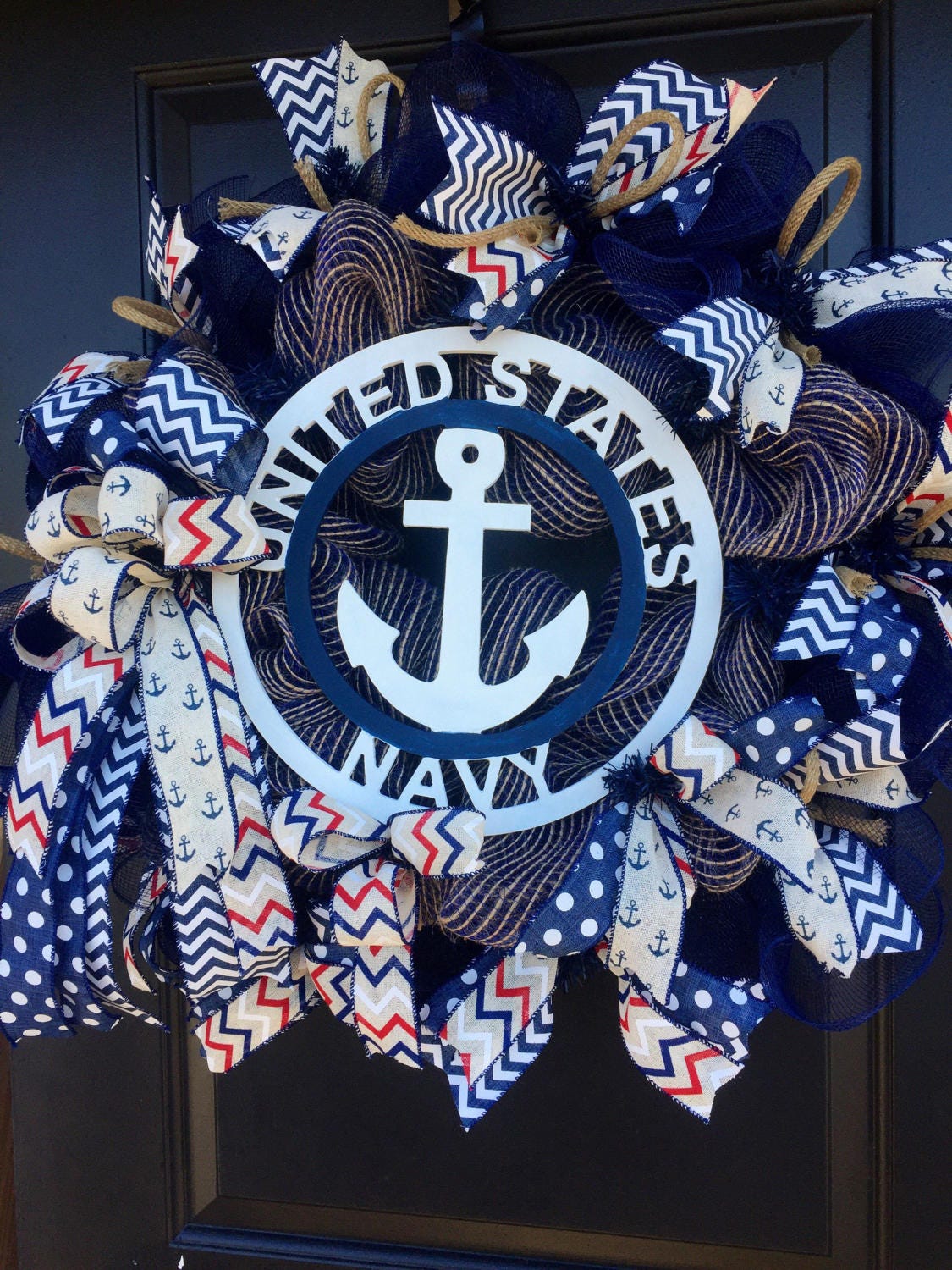 US Navy Wreath,Navy Gift Fathers Day Wreath, Military Wreath,Naval How Much Does It Cost To Ship A Wreath