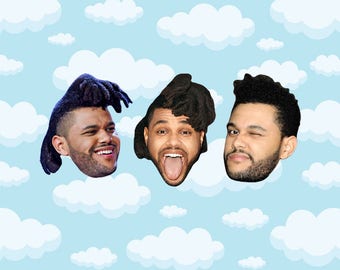 The Weeknd Expressions Sticker Pack 3 ct 2 x 1.5" - The Weeknd - The Weeknd Stickers - The Weeknd XO - Abel XO