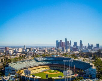 LA Dodger Stadium 2500 pieces Brick Model