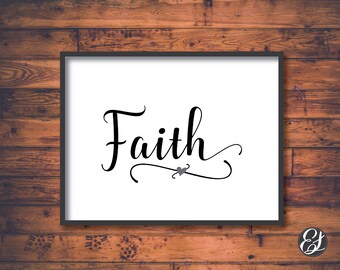 Faith Wall Decor faith wall hanging | etsy Faith Wall Decor faith wall hanging | etsy