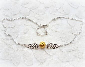 Golden Snitch INSPIRED necklace