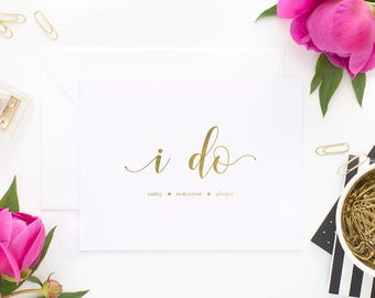 To my husband on our wedding day, To my husband, To my Groom, Wedding Day Card, Wedding Card, To my Wife on our Wedding Day, To my Wife
