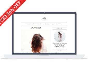 80% OFF - Fixie - Wordpress Theme - Premade - Self Hosted - Wordpress Blog Theme - Responsive